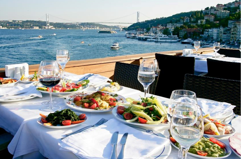 伊斯坦布尔博斯普鲁斯海峡餐厅